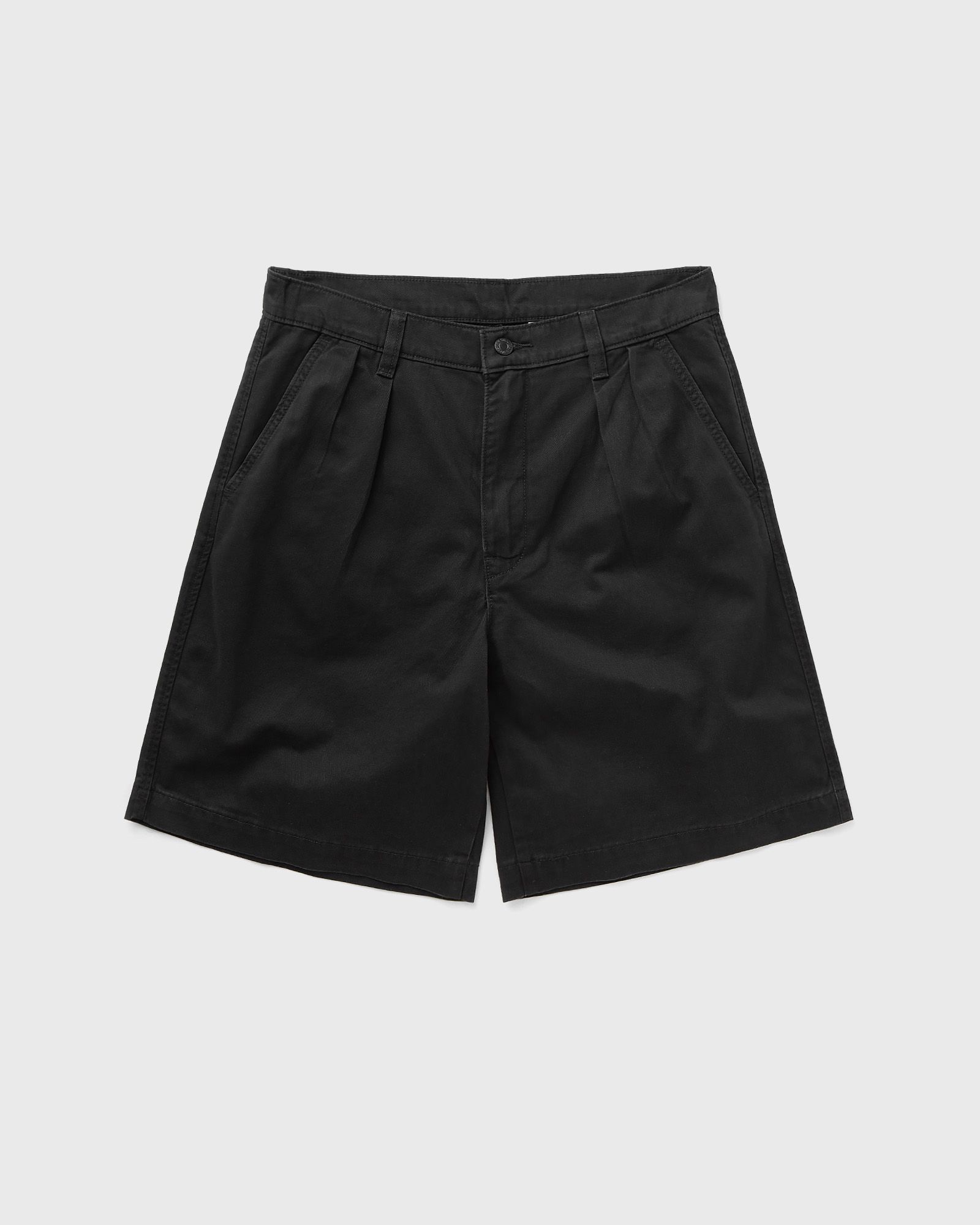 Levis BAGGY PLEATED SHORT, black