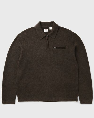 Levis BOULDER QUARTER ZIP, brown