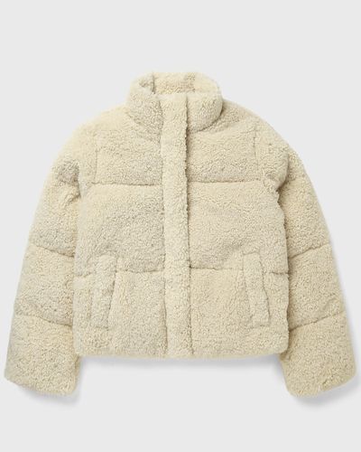 Levis BRYNN CROP PUFFER, white
