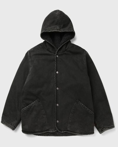 Levis DECK HOODIE SHERPA JACKET, grey