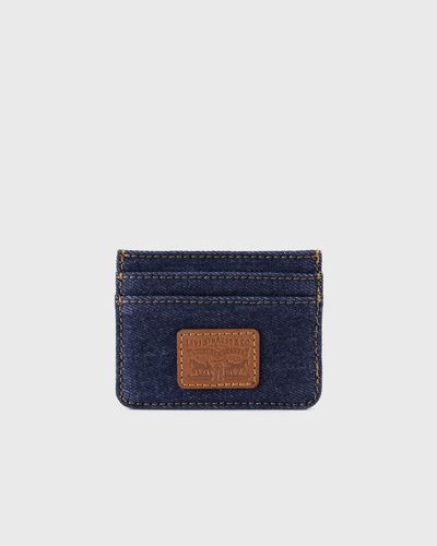 Levis DENIM CARD CASE, blue