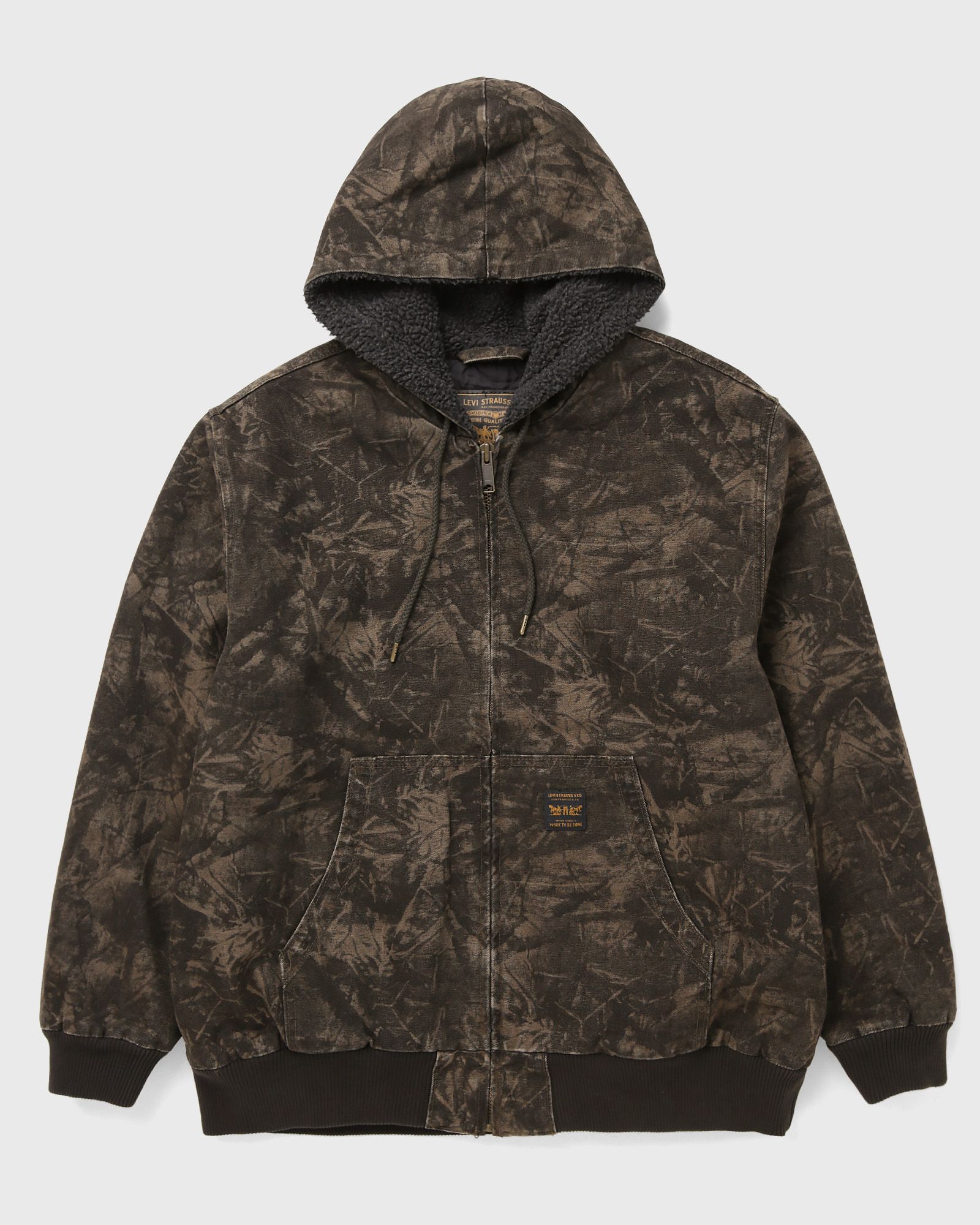 Levis POTRERO DENIM HOODY, green