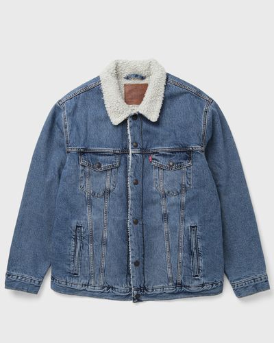 Levis RELAXED FIT SHERPA TRUCKER, blue
