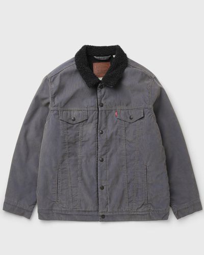 Levis RELAXED FIT SHERPA TRUCKER, blue