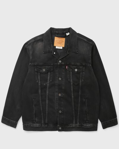 Levis RELAXED FIT TRUCKER, black