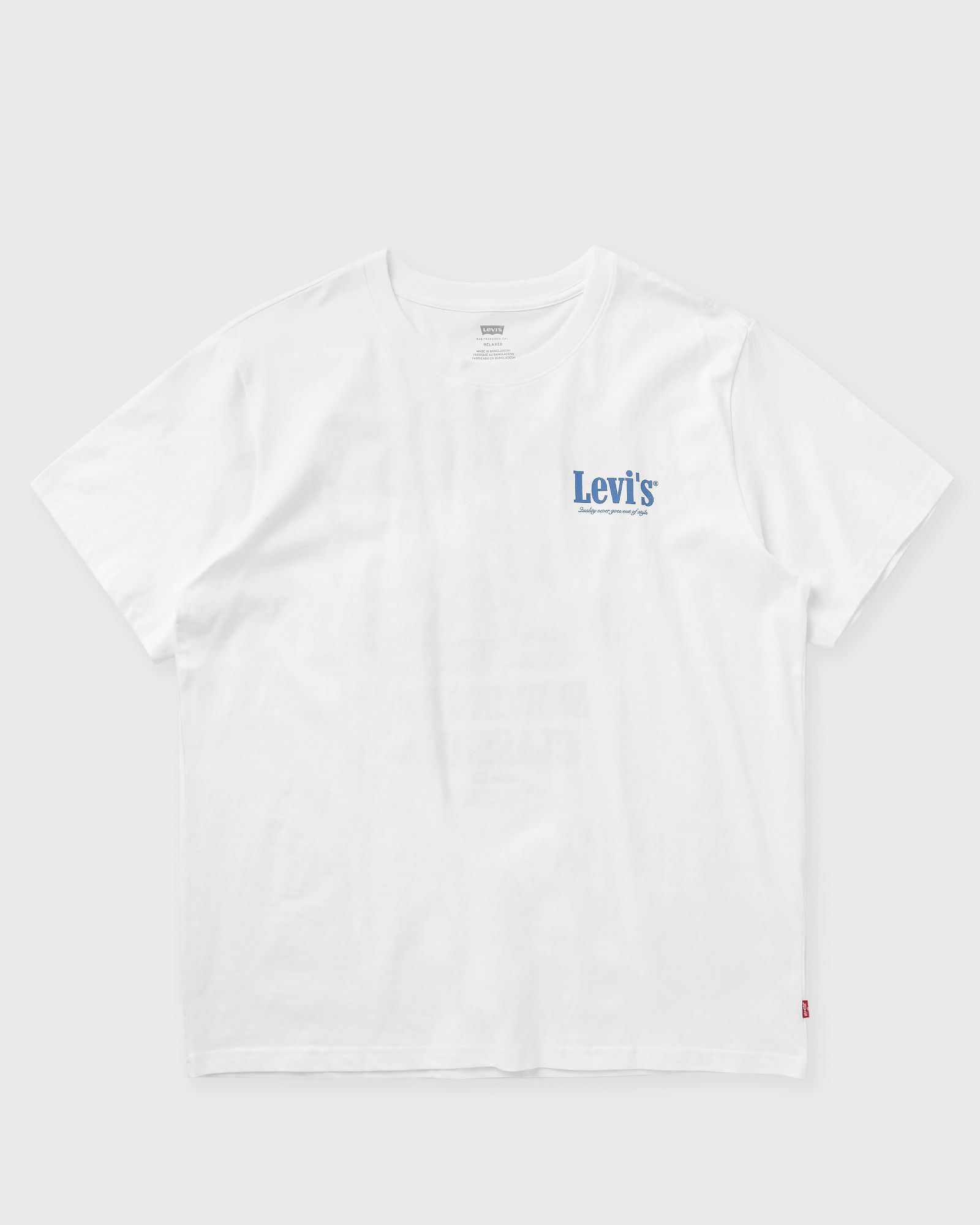 Levis SS RELAXED FIT TEE, white
