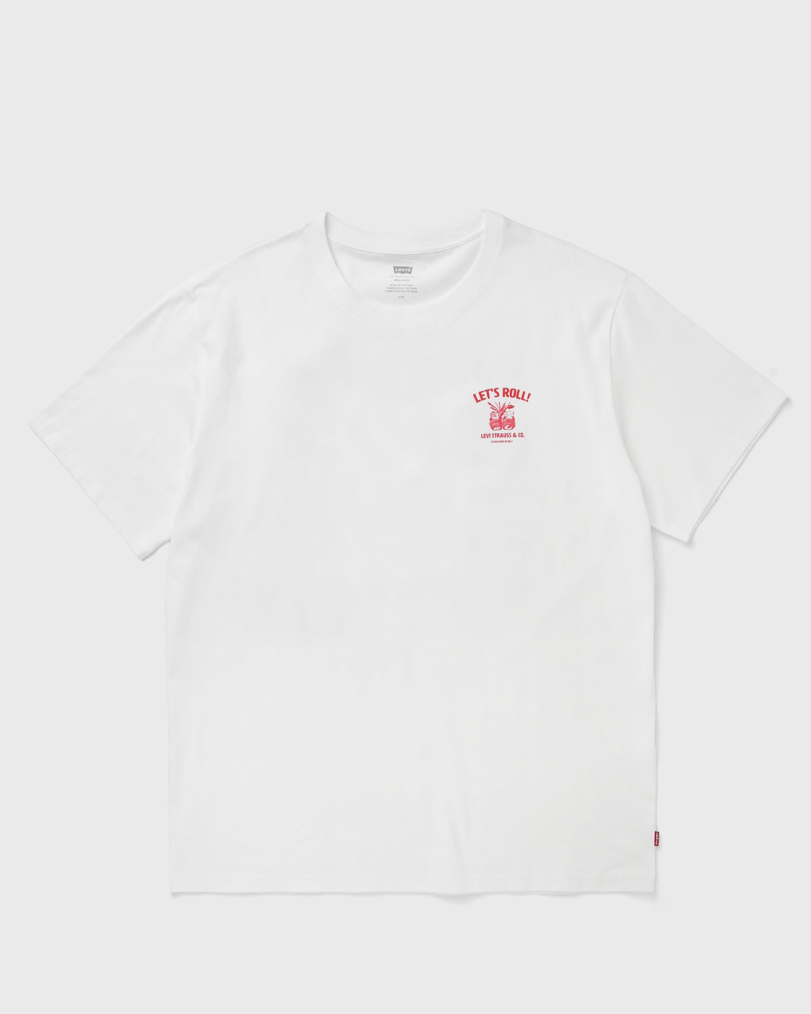 Levis SS RELAXED FIT TEE, white