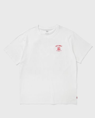 Levis SS RELAXED FIT TEE, white