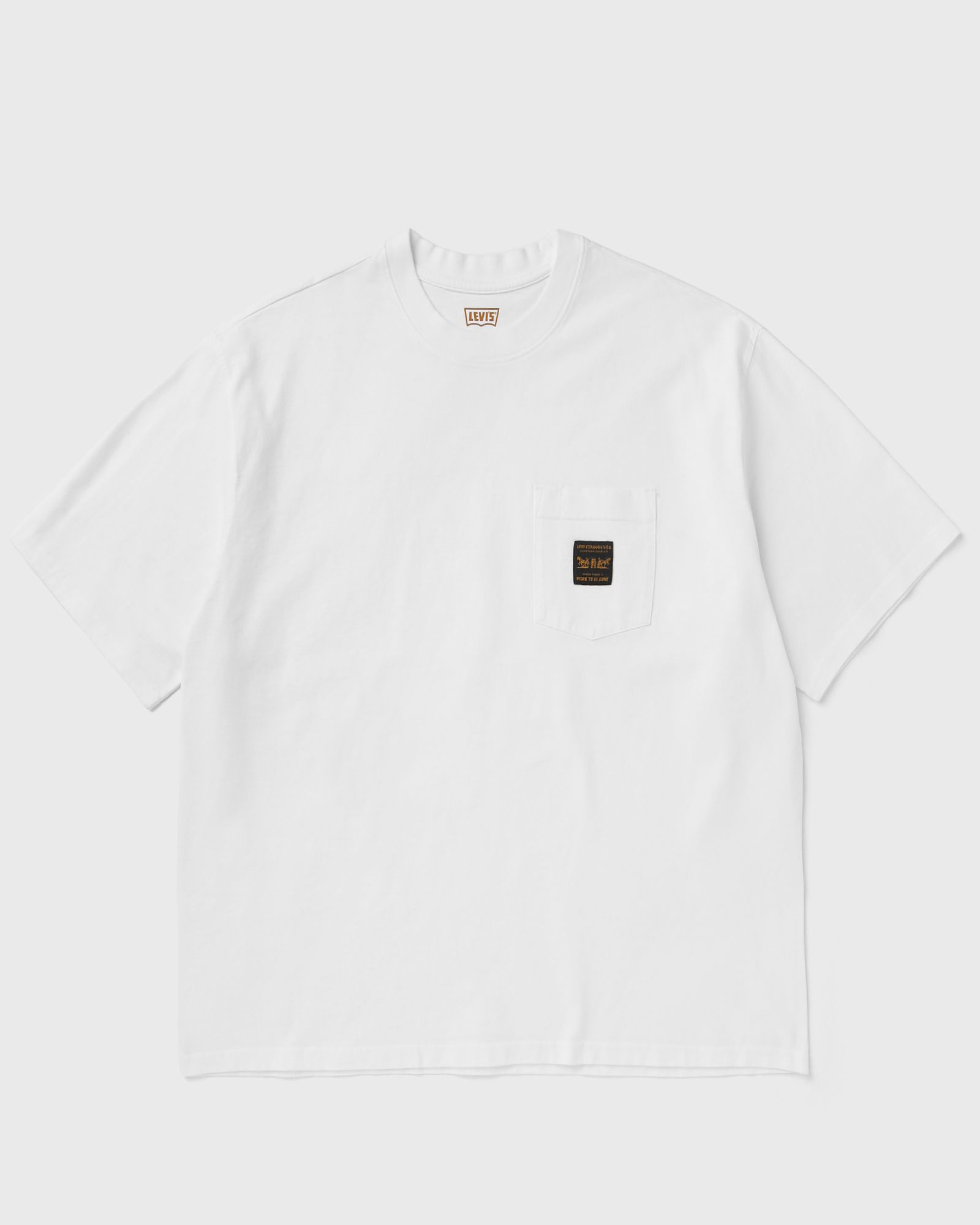 Levis SS WORKWEAR PKT TEE, white