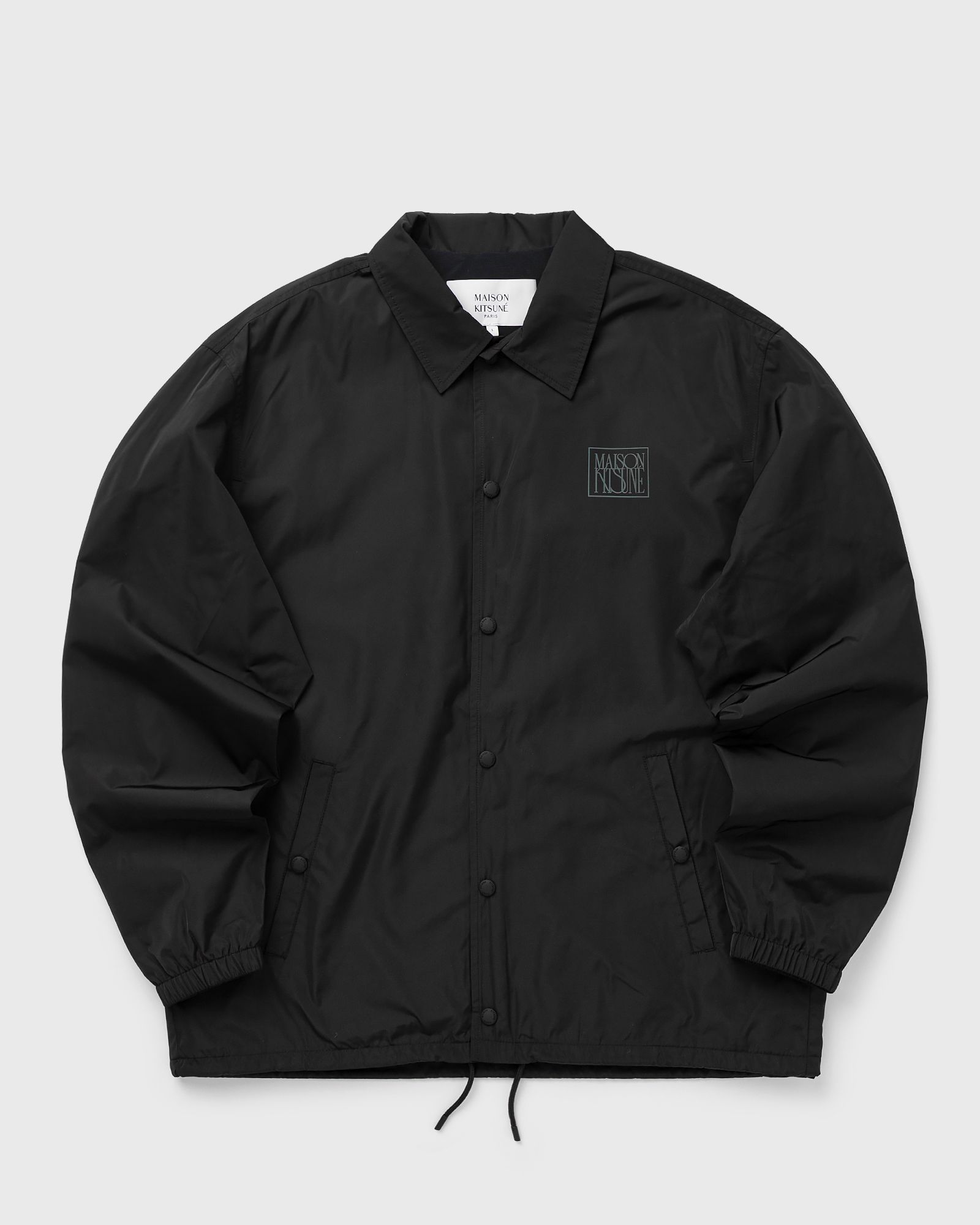 Maison Kitsune COACH JACKET, black