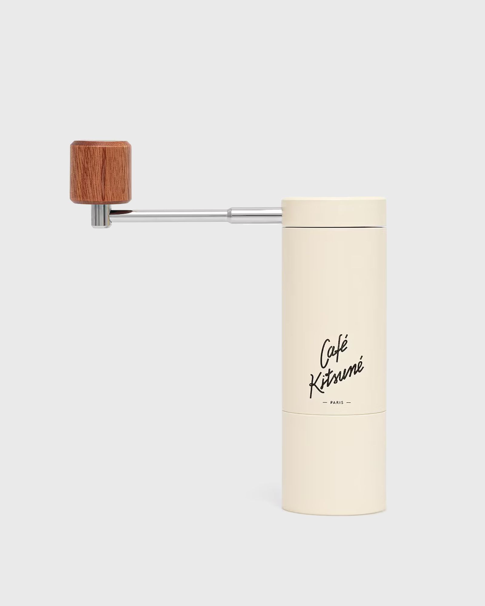 Maison Kitsune COFFEE GRINDER, white|beige