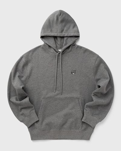 Maison Kitsune FOX HEAD COMFORT HOODIE, grey