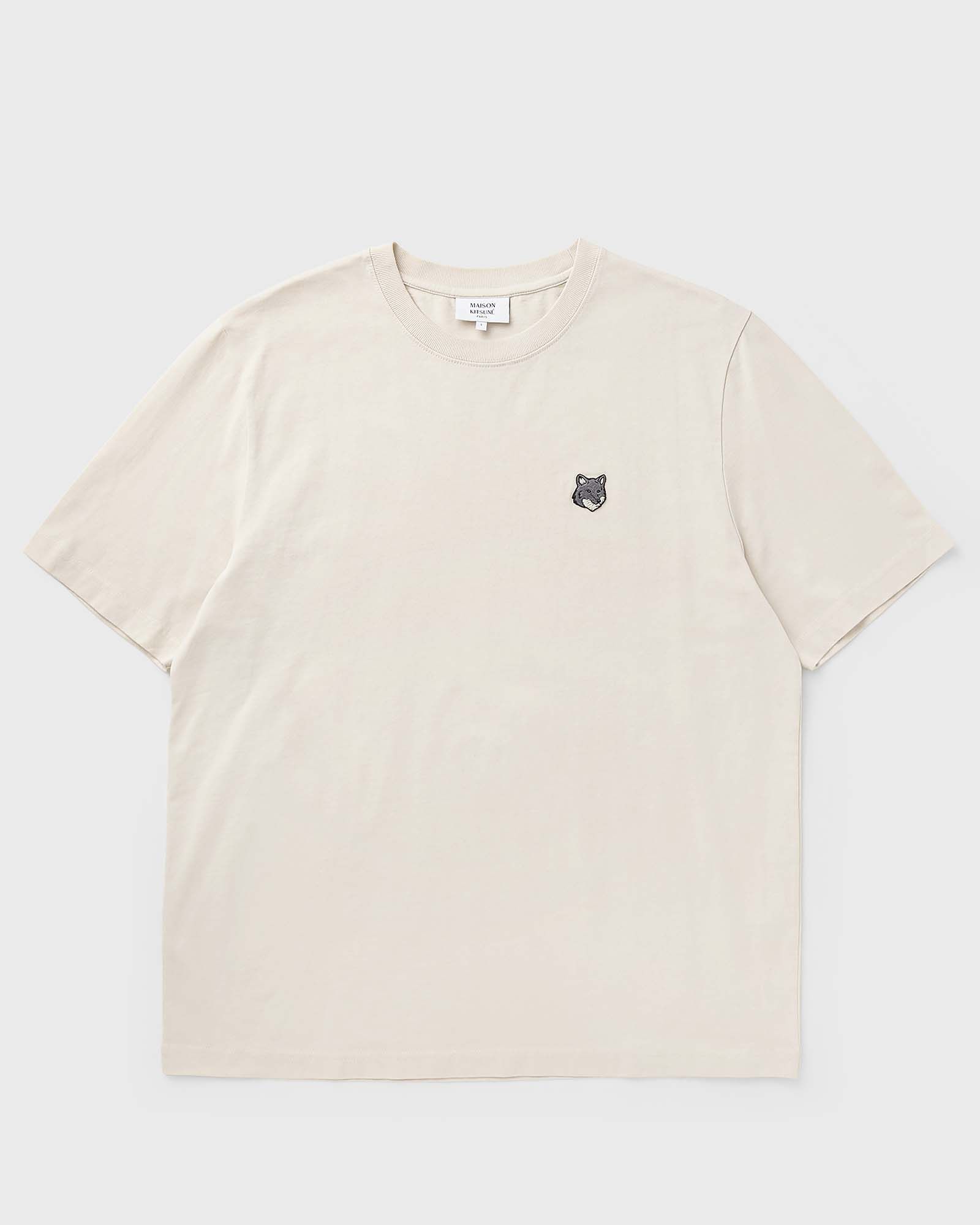 Maison Kitsune FOX HEAD COMFORT TEE-SHIRT, beige