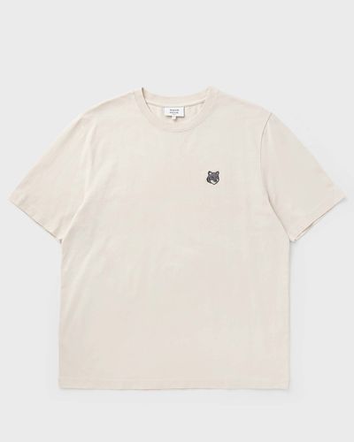 Maison Kitsune FOX HEAD COMFORT TEE-SHIRT, beige