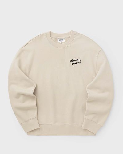 Maison Kitsune HANDWRITING COMFORT SWEATSHIRT, beige