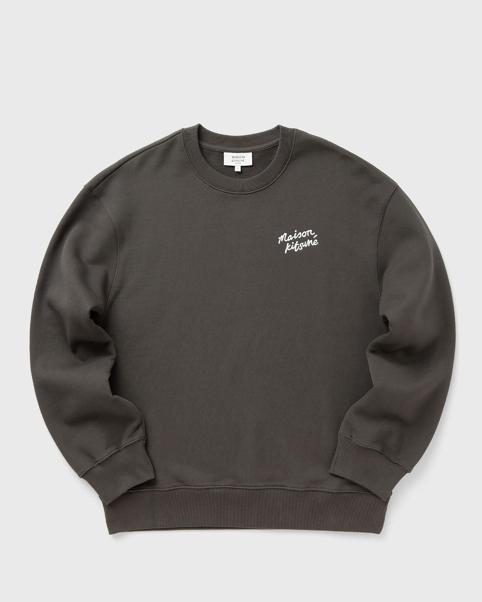 Maison Kitsune HANDWRITING COMFORT SWEATSHIRT, grey