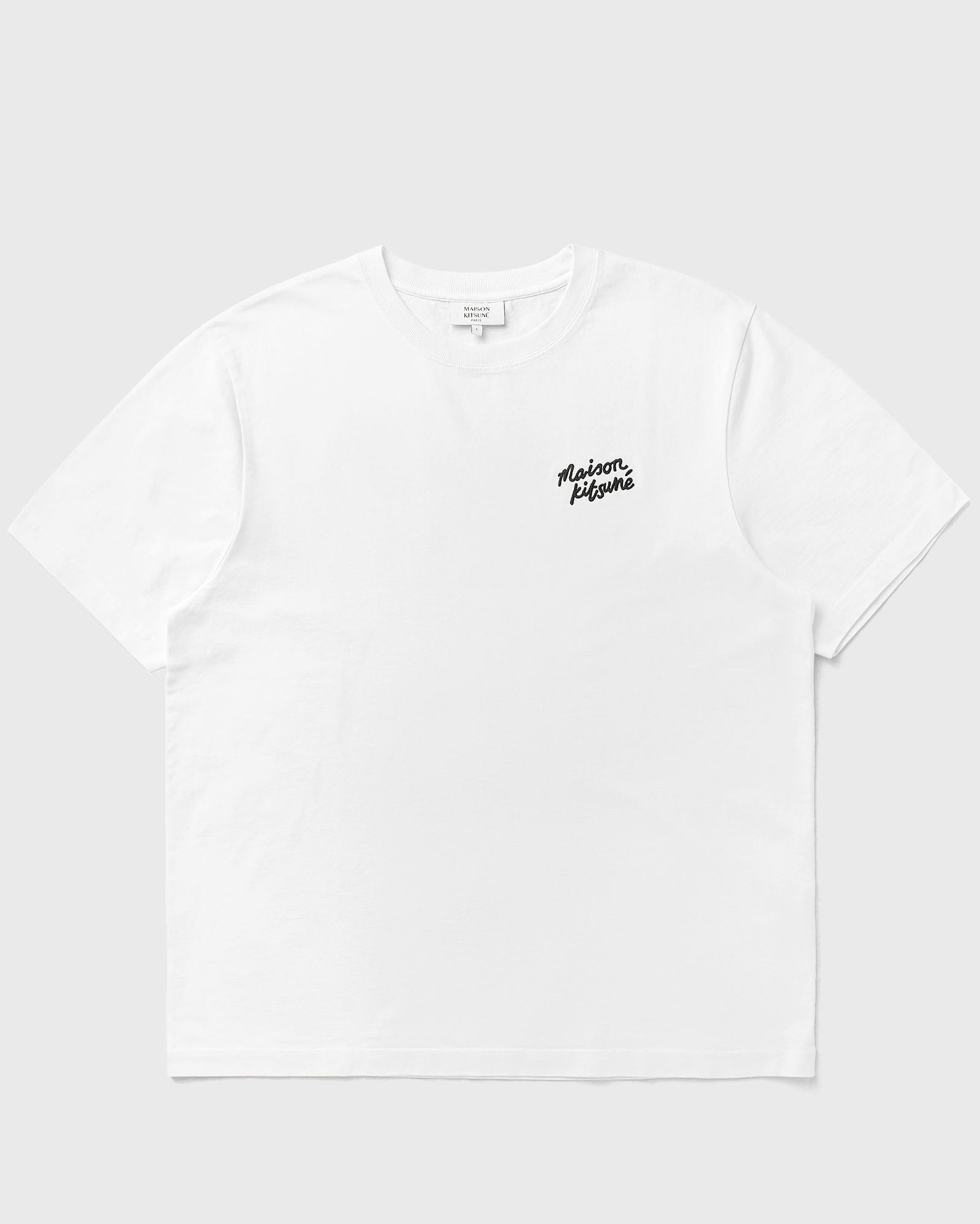 Maison Kitsune HANDWRITING COMFORT TEE, white
