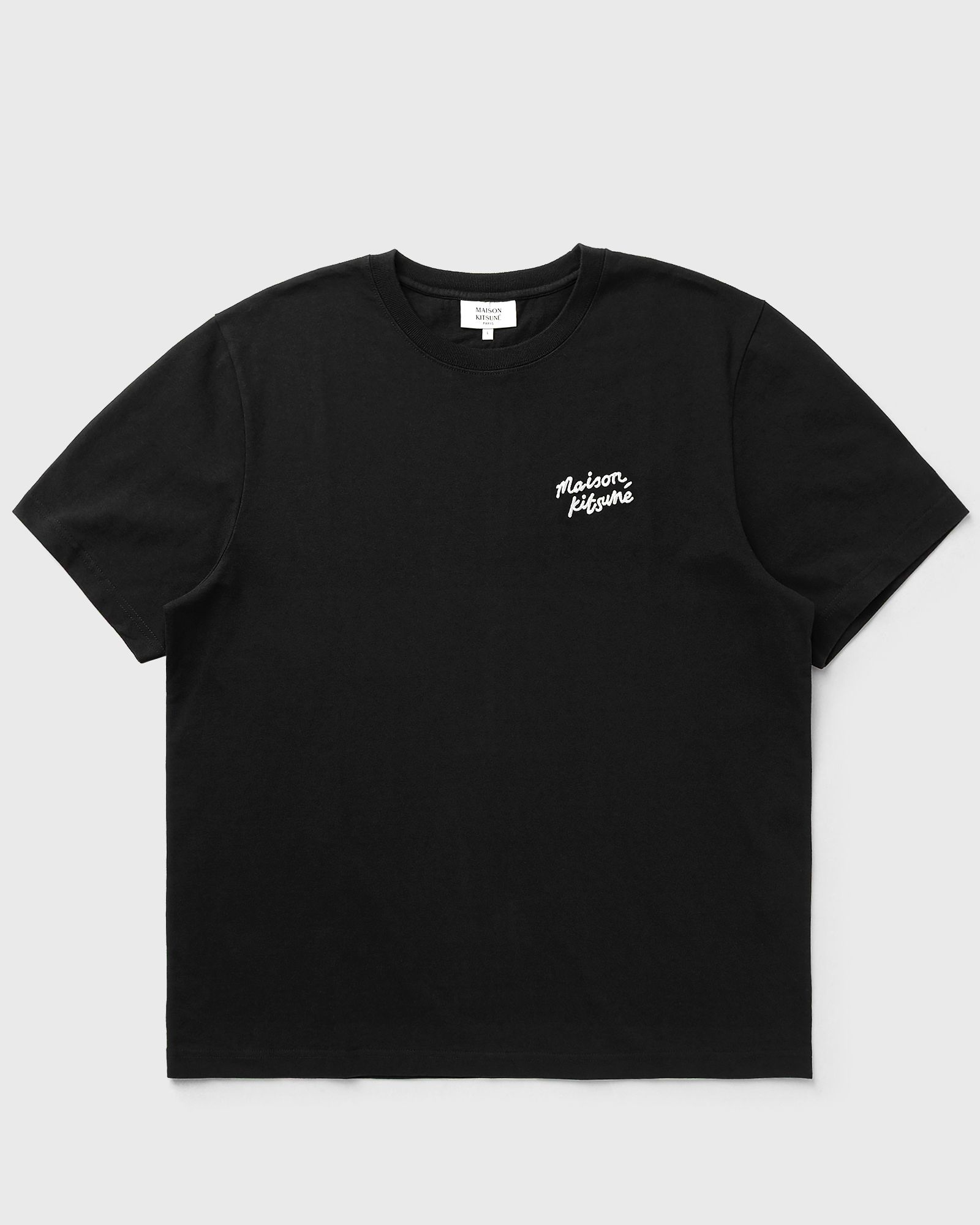 Maison Kitsune HANDWRITING COMFORT TEE, black