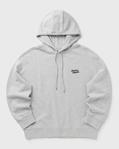 Maison Kitsune HANDWRITING OVERSIZE HOODIE, grey