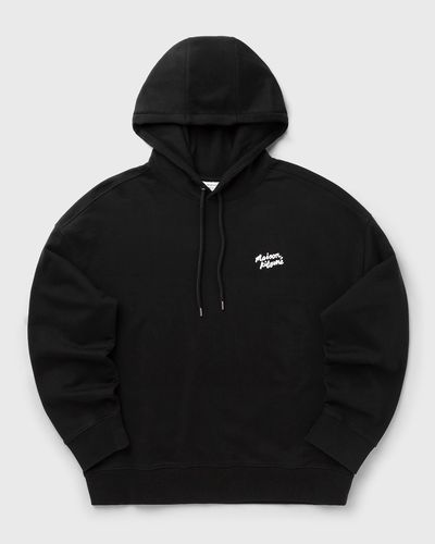 Maison Kitsune HANDWRITING OVERSIZE HOODIE, white