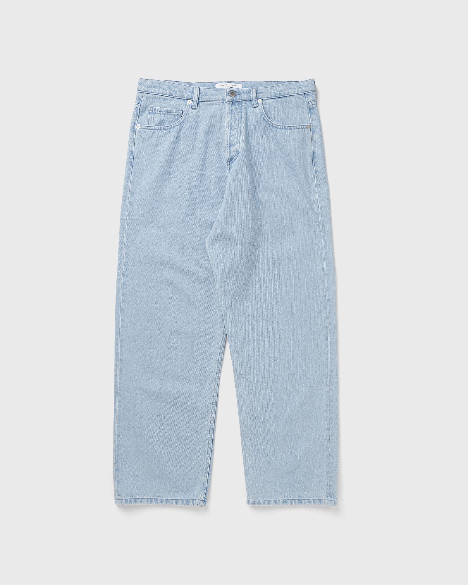 Maison Kitsune WIDE JEANS, blue