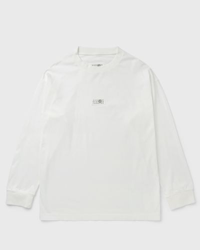 Maison Margiela MM6 Long-sleeved Top, white