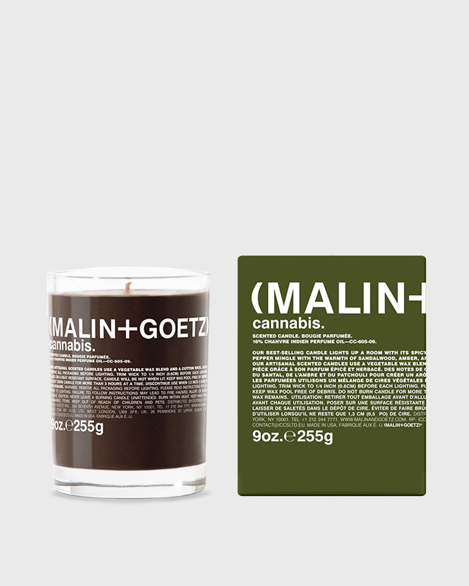 Malin + Goetz Cannabis Candle - 255 gr, multi