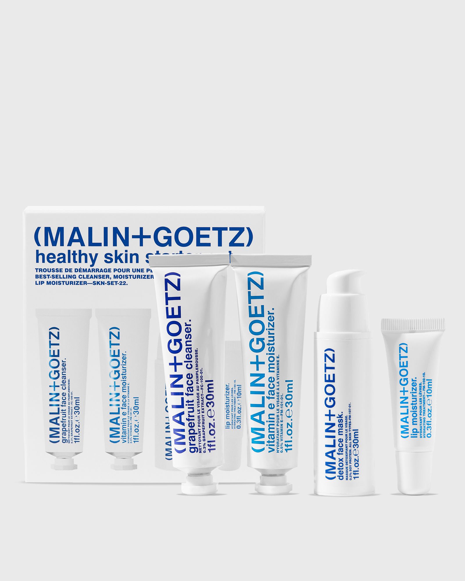 Malin + Goetz Healthy Skin Starter Set 1 Set - 100 ml, multi