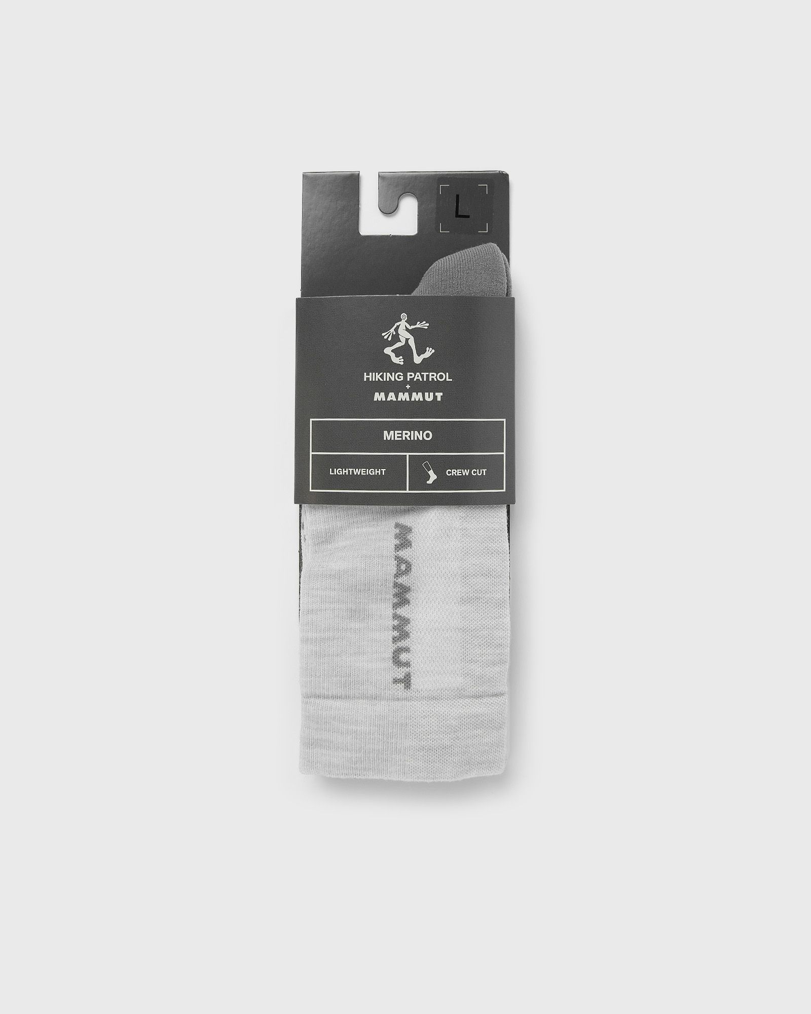 mammut X Hiking Patrol Merino Crew Socks, grey