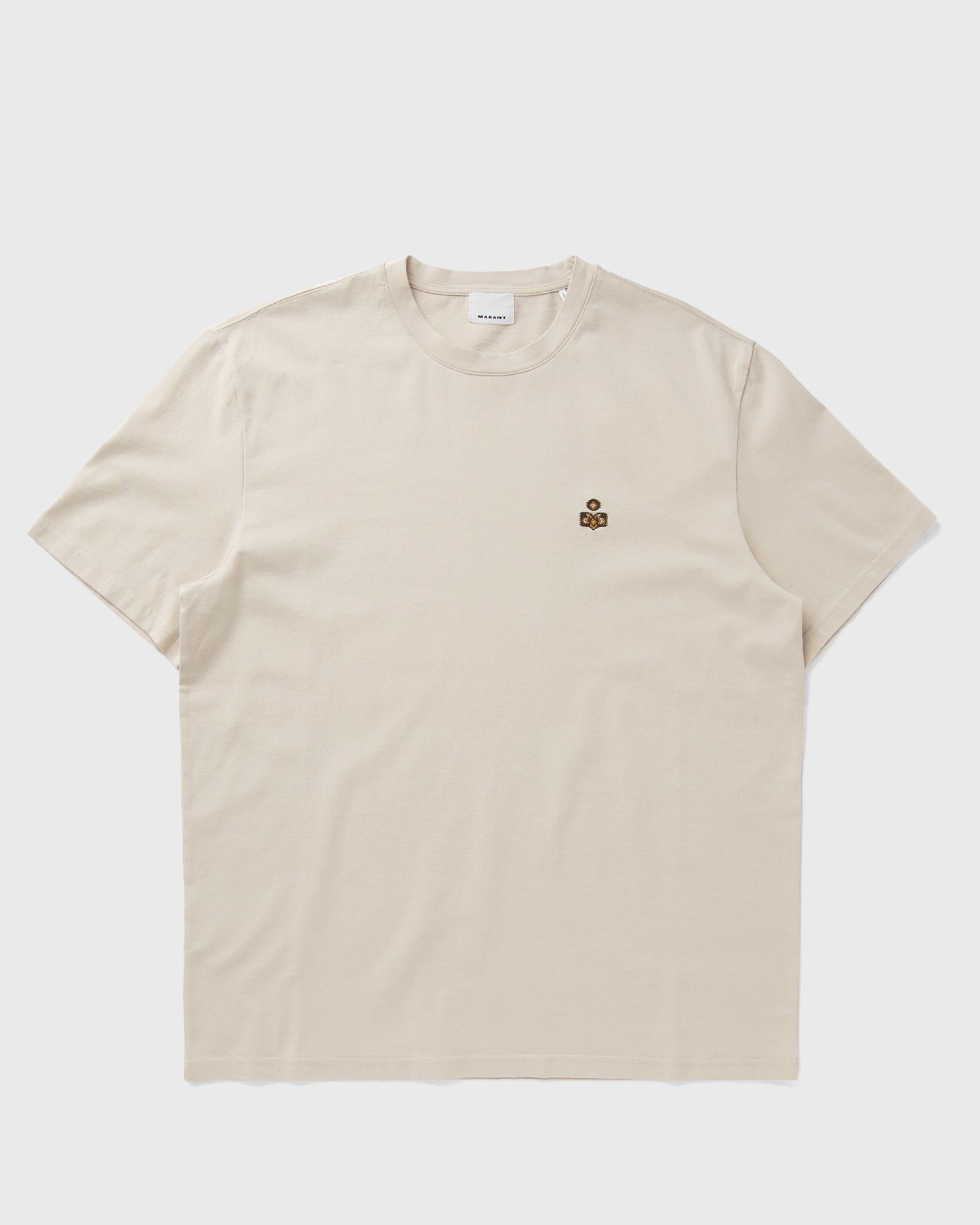 Marant IKAT LOGO HEAVY T-SHIRT, beige