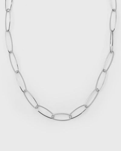Marant SHORT NECKLACE, silver