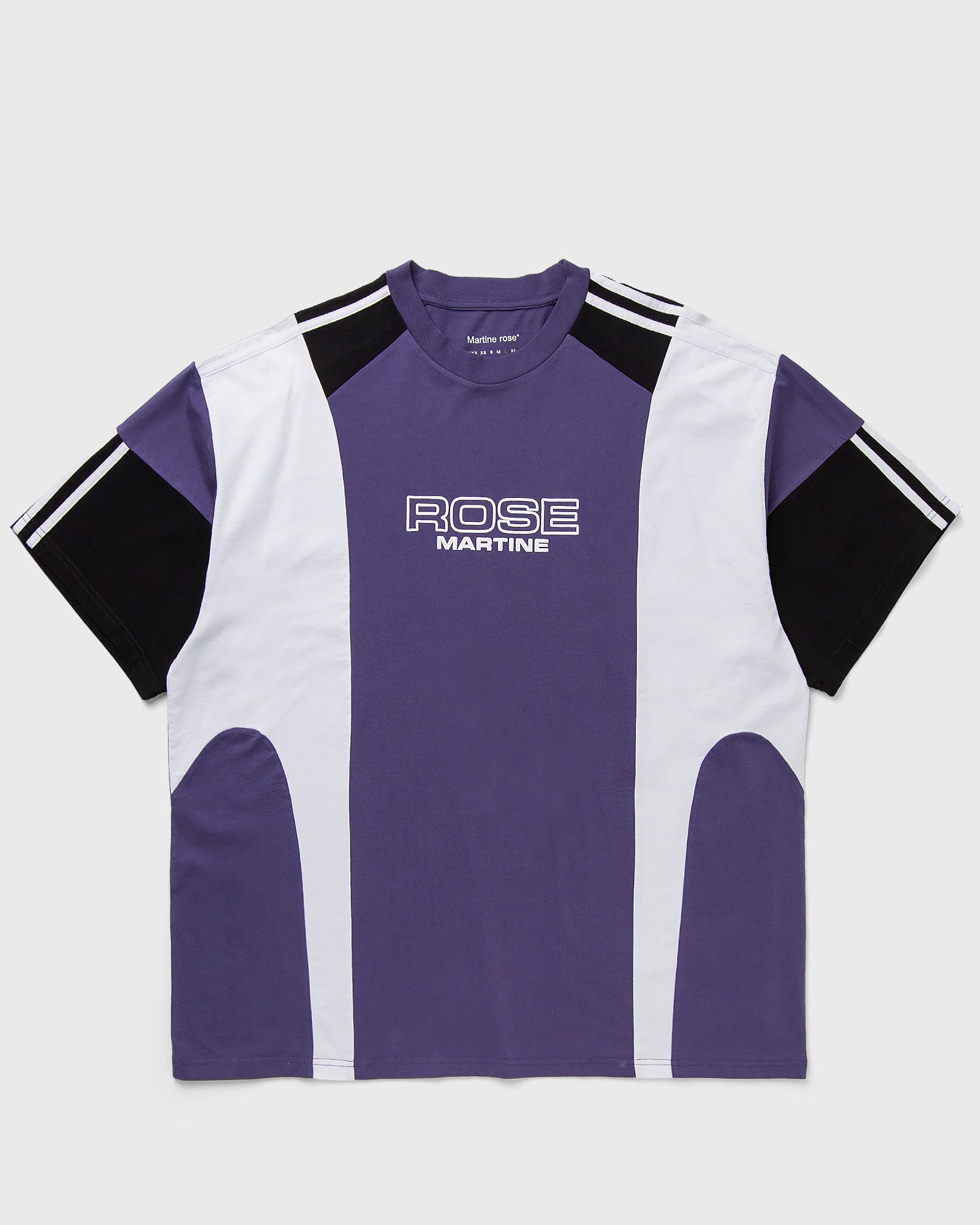 Martine Rose OVERSIZED PANELLED T-SHIRT, purple