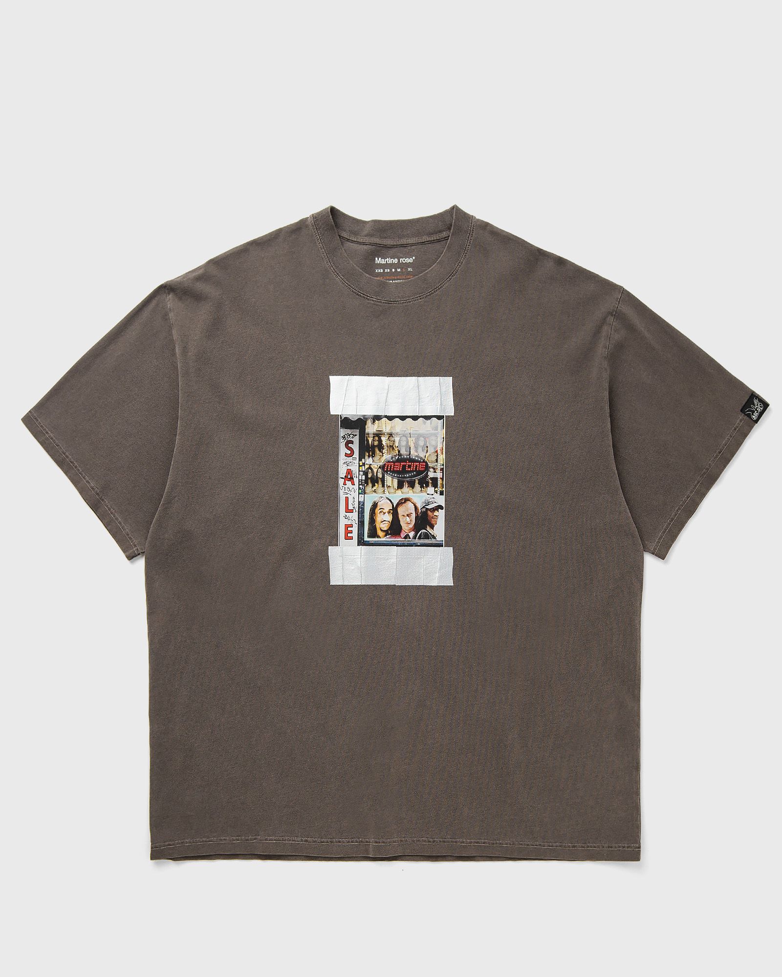 Martine Rose S/S OVERSIZED T-SHIRT, brown