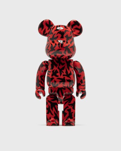 MEDICOM BEARBRICK 1000% ALFRED HITCHCOCK THE BIRDS, black|red