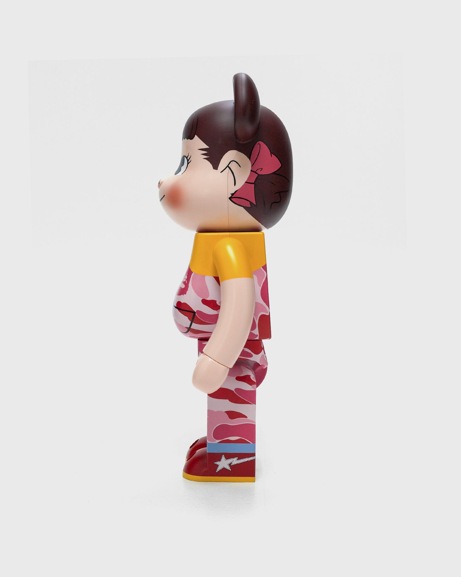 MEDICOM BEARBRICK 1000% BAPE X PEKO-CHAN PINK Multi | BSTN Store