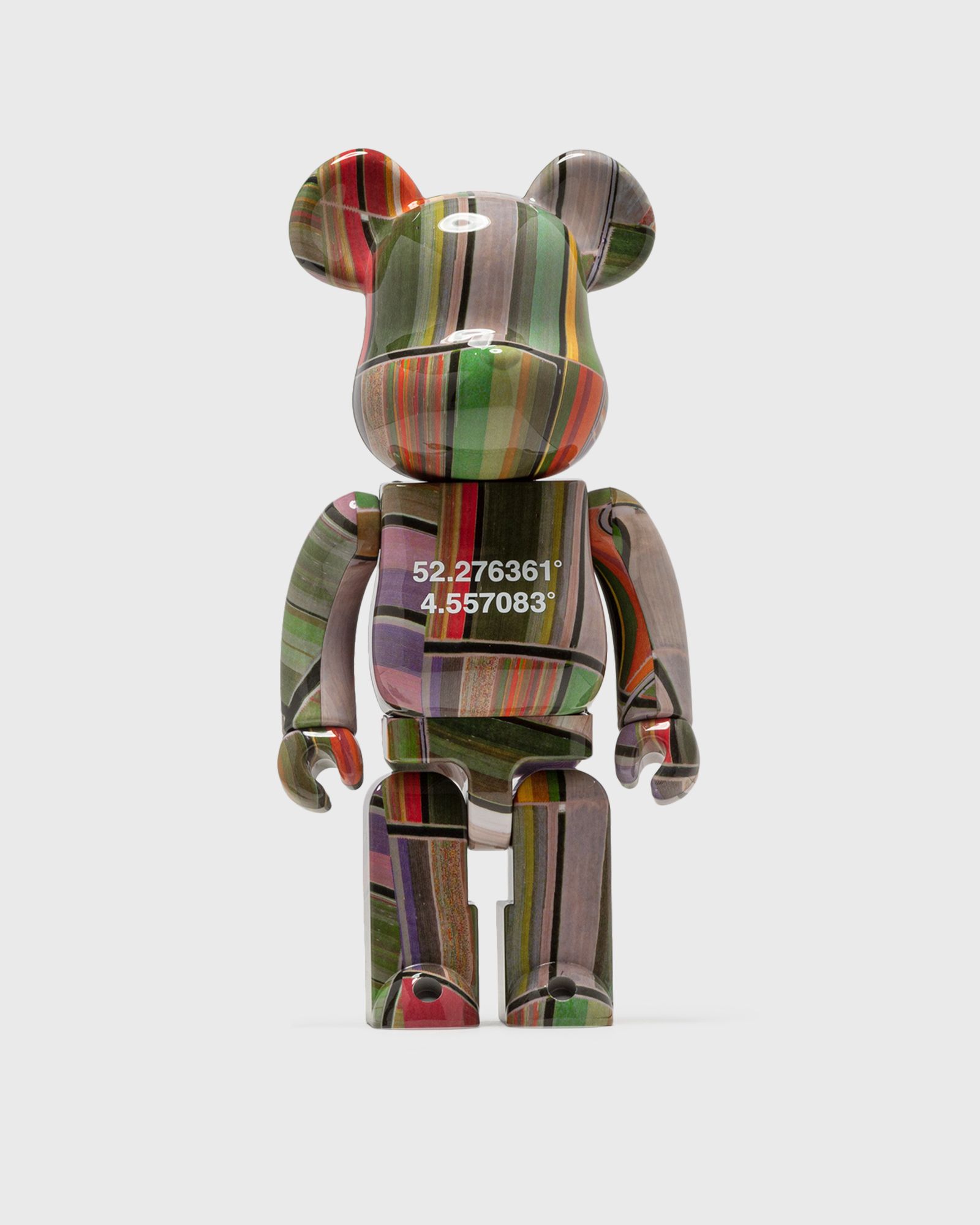 MEDICOM BEARBRICK 1000% BENJAMIN GRANT OVERVIEW LISSE, multi