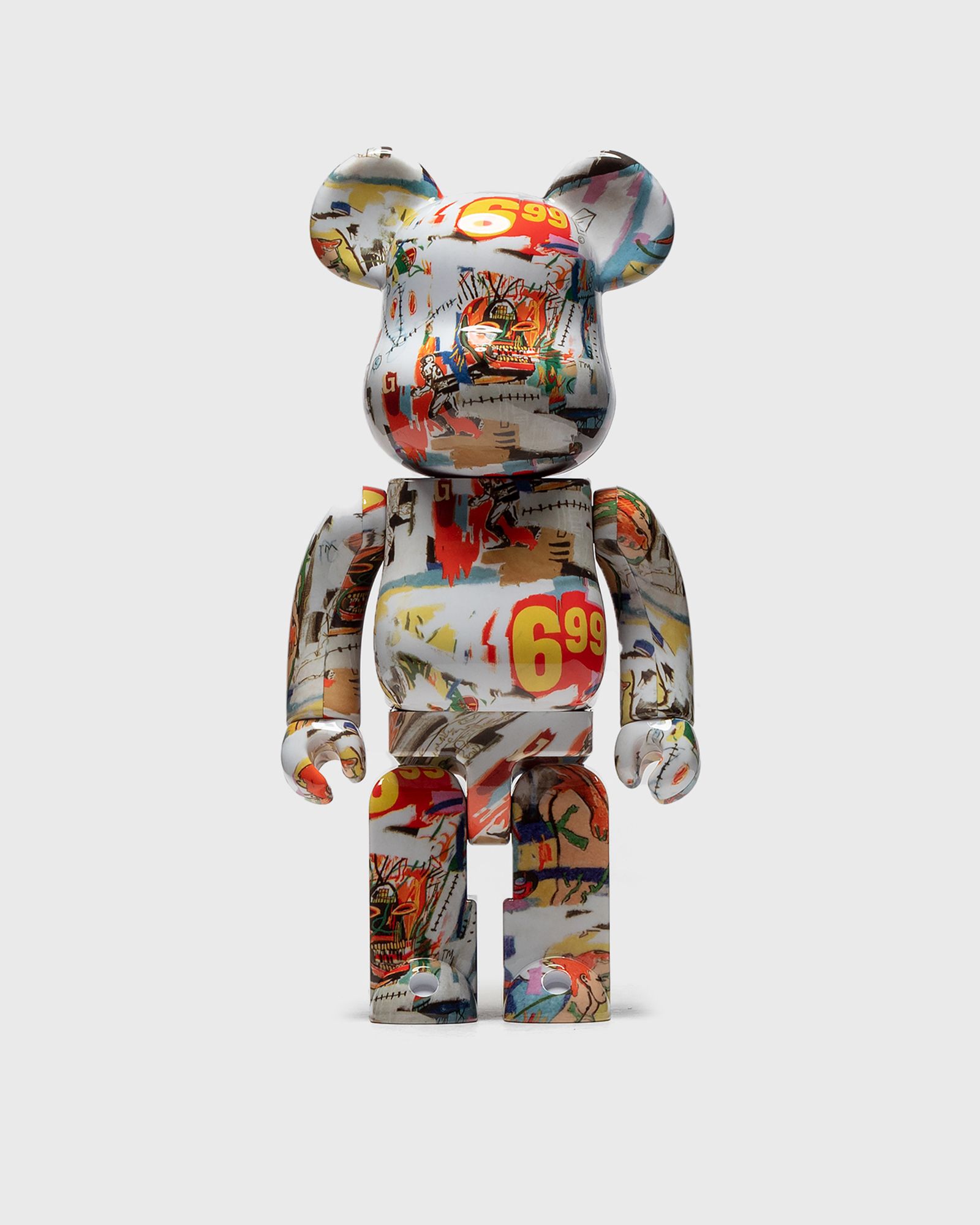 MEDICOM BEARBRICK 1000% WARHOL X BASQUIAT #4, multi