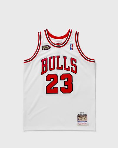Mitchell & Ness NBA AUTHENTIC FINALS JERSEY CHICAGO BULLS 1997-98 MICHAEL JORDAN #23, white