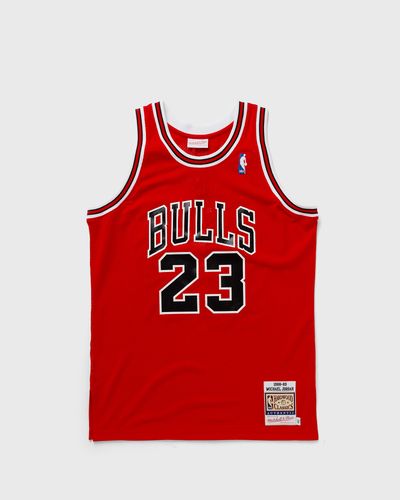 Mitchell & Ness NBA Authentic Jersey Chicago Bulls 1988-89 Michael Jordan #23, red