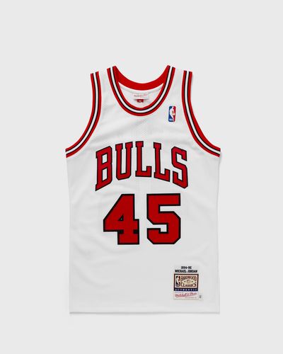 Mitchell & Ness NBA Authentic Jersey Chicago Bulls 1994-95 Michael Jordan #45, red|white