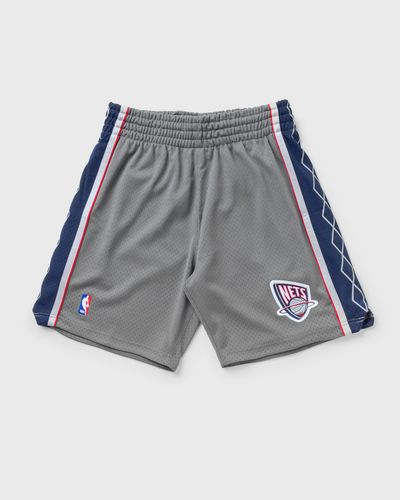 Mitchell & Ness NBA AUTHENTIC SHORTS New Jersey Nets ALTERNATE 2004-05, grey
