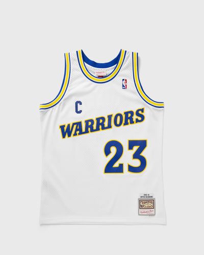 Mitchell & Ness NBA JERSEY GOLDEN STATE WARRIORS 1990-91 MITCH RICHMOND #23, white
