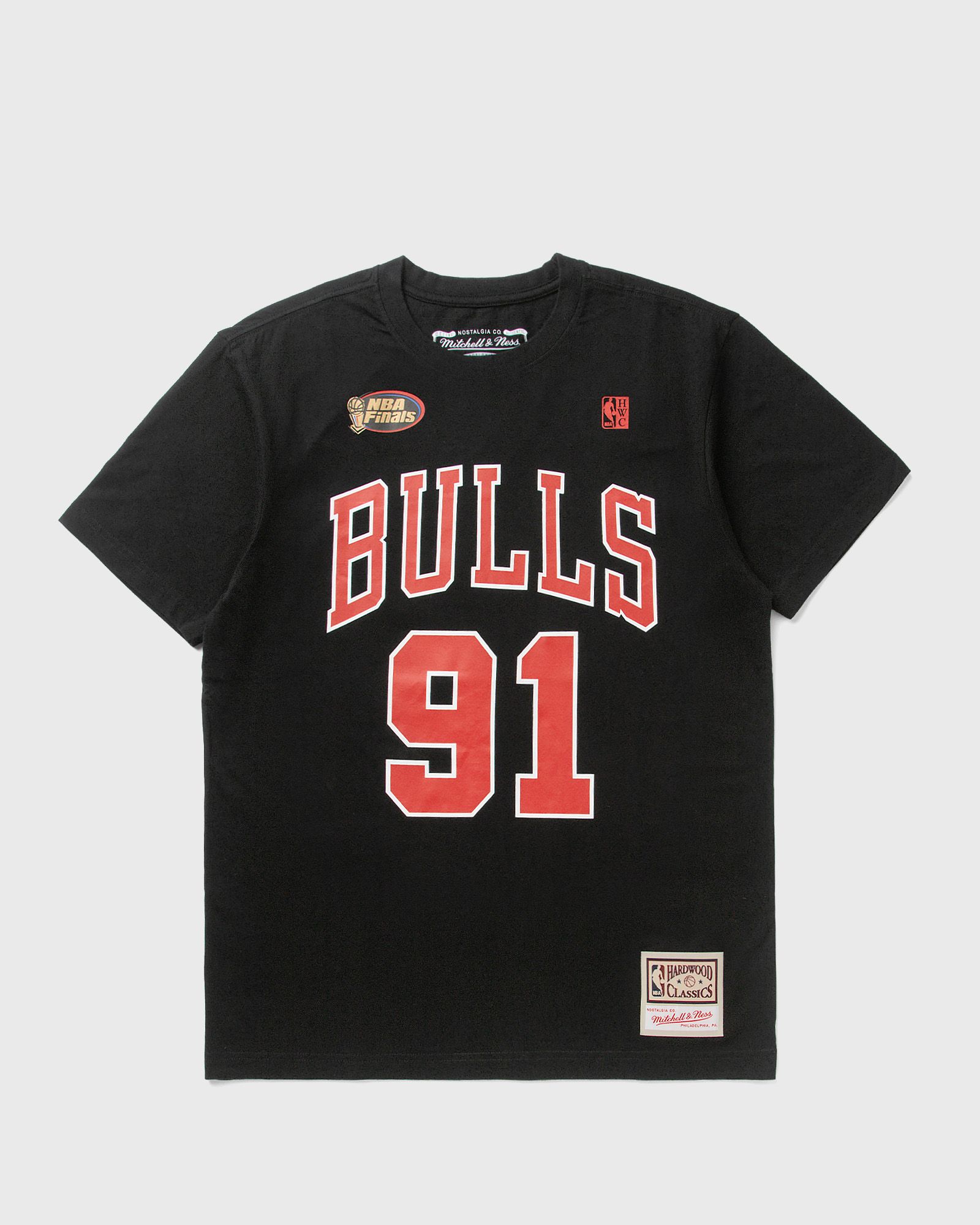 Mitchell & Ness NBA N&N TEE CHICAGO BULLS DENNIS RODMAN #91, black