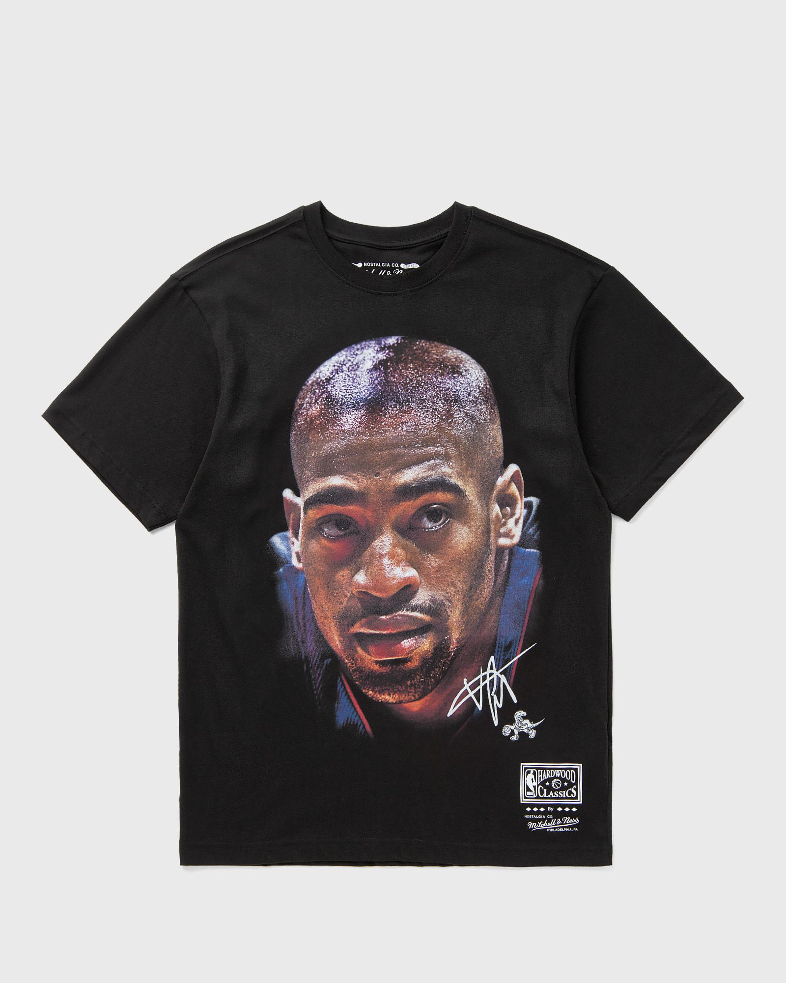Mitchell & Ness NBA PLAYER BIG FACE TEE TORONTO RAPTORS VINCE CARTER, black