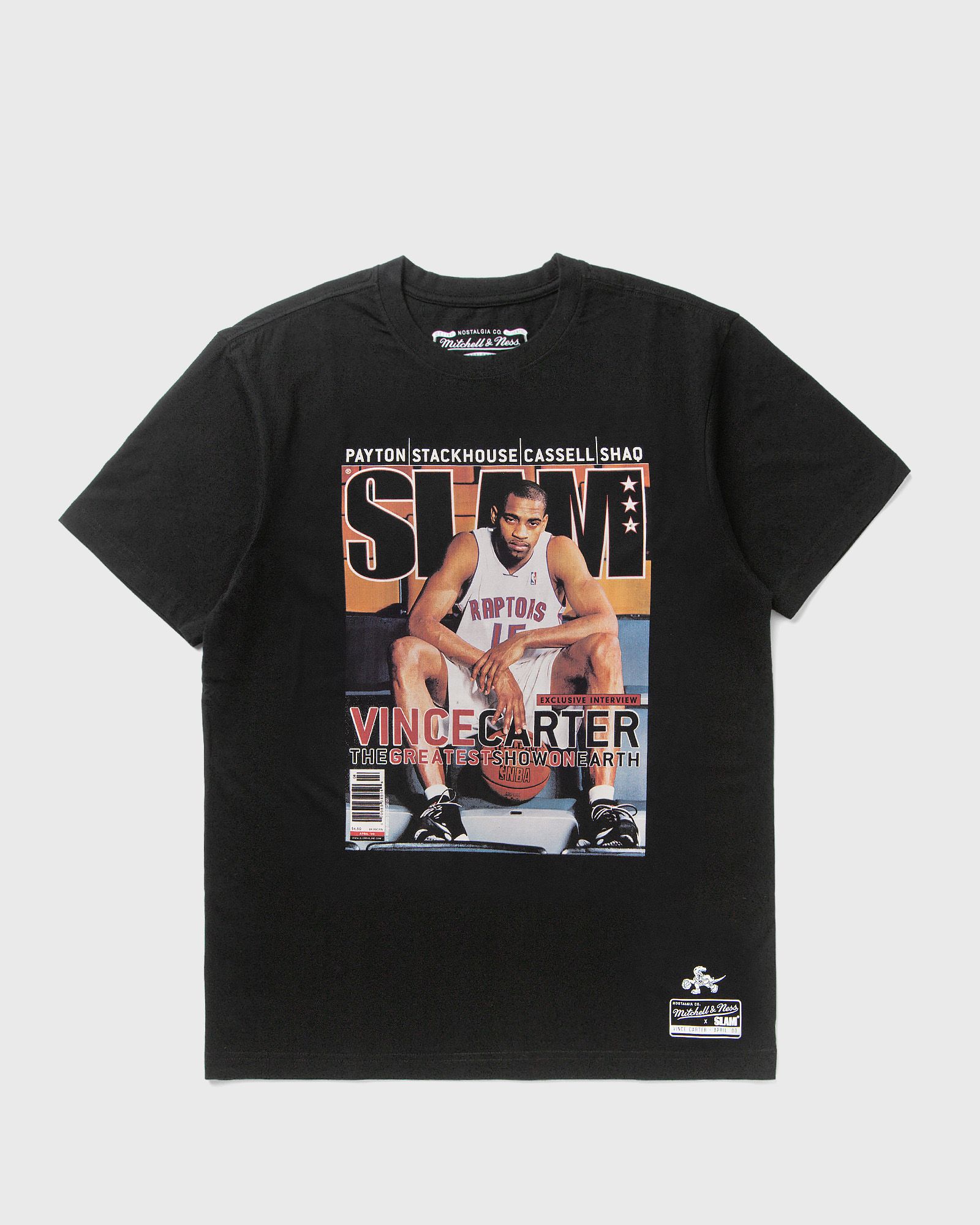 Mitchell & Ness NBA SLAM TEE TORONTO RAPTORS VINCE CARTER, black