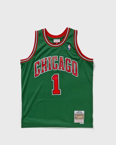 Mitchell & Ness NBA Swingman Jersey Chicago Bulls 2008-09 Derrick Rose #1, green