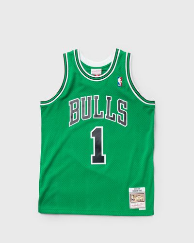 Mitchell & Ness NBA Swingman Jersey Chicago Bulls 2008-09 Derrick Rose #1, green