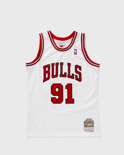 Mitchell & Ness NBA SWINGMAN JERSEY CHICAGO BULLS 97-98 DENNIS RODMAN #91, white