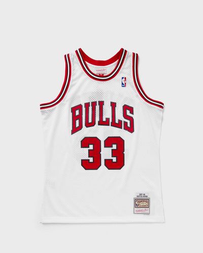 Mitchell & Ness NBA SWINGMAN JERSEY CHICAGO BULLS HOME 1997-98 SCOTTIE PIPPEN #33, red|white