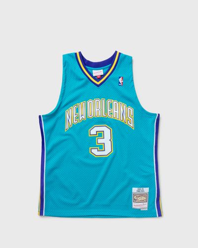 Mitchell & Ness NBA SWINGMAN JERSEY NEW ORLEANS HORNETS ROAD 2005-06 CHRIS PAUL #3, blue